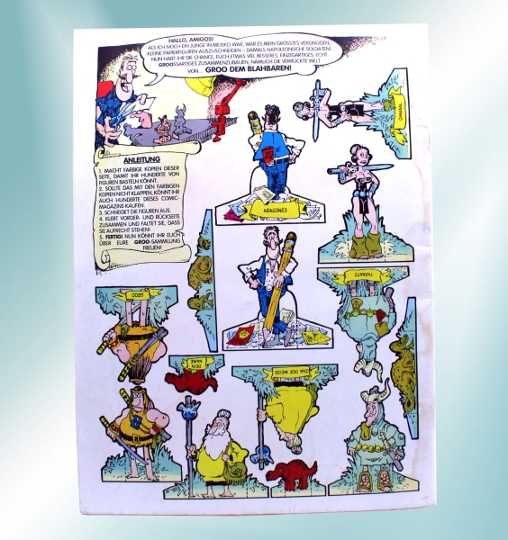 Sergio Aragonés GROO der Blahbar Comic Magazin Nr. 1: Groo begegnet einem großen Helden